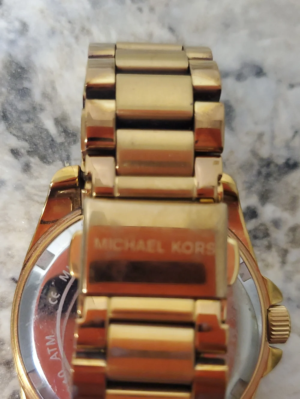 MICHAEL KORS Rose Gold Crystal-Trim Women's Watch